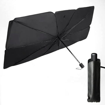 Car Windshield Sun Shade Umbrella   مظلة واقية من الشمس للزجاج الأمامي للسيارة