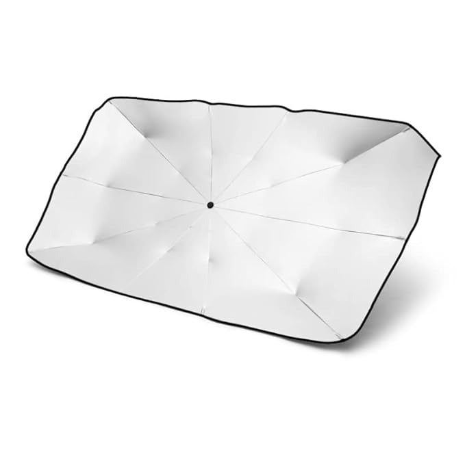 Car Windshield Sun Shade Umbrella   مظلة واقية من الشمس للزجاج الأمامي للسيارة